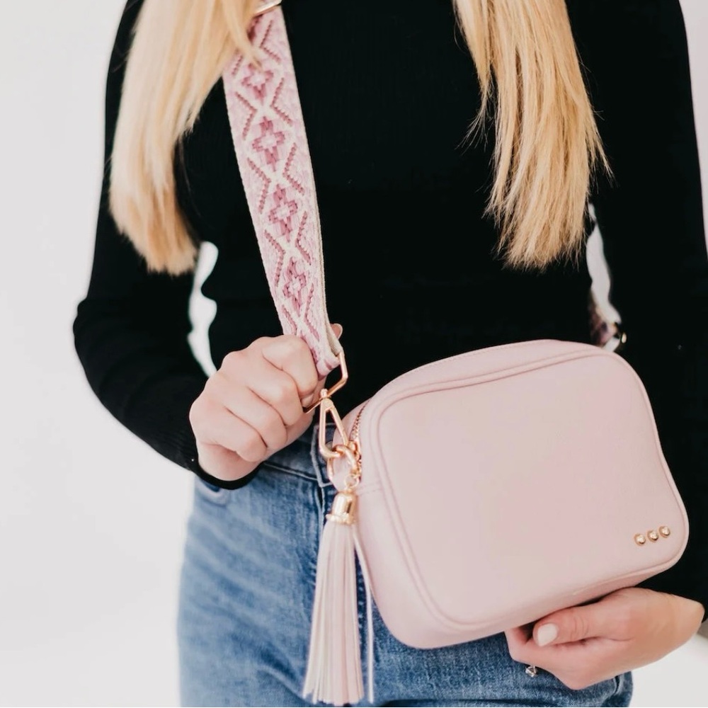 NWT Elegant Pink Crossbody Bag